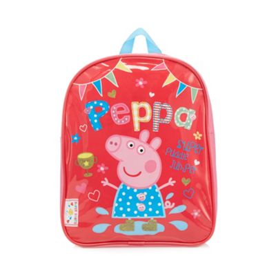 Girl's pink 'Peppa Pig' backpack